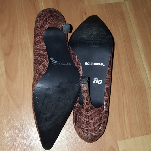 Snake skin pointed heals - Picture 3 of 3